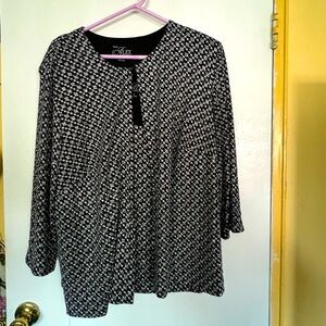 COPY - Evening cardigan with matching tank Alex Evenings 3X